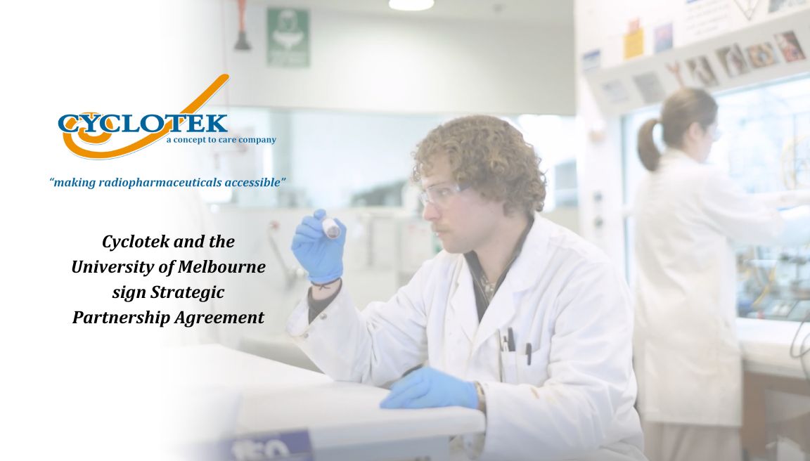 Cyclotek and the University of Melbourne sign Strategic Partnership Agreement